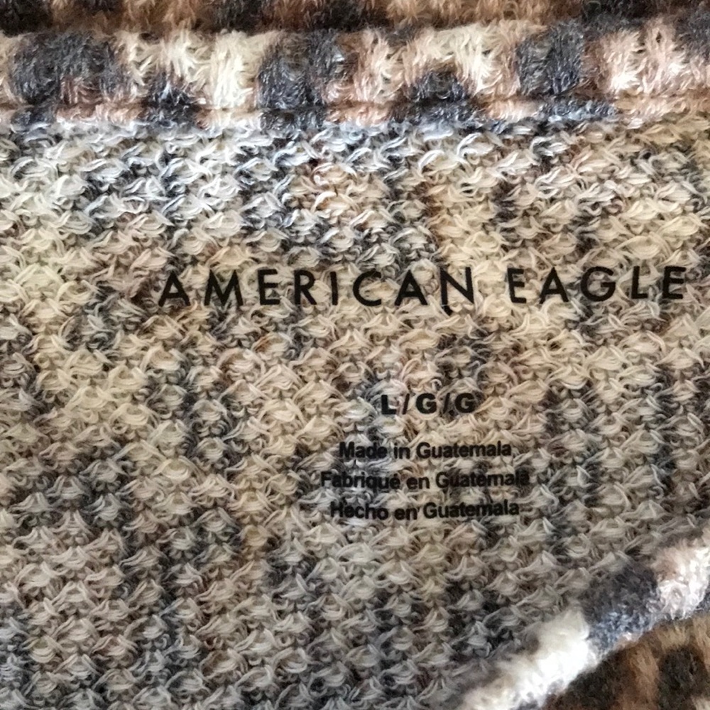 American eagle leopard print top - Picture 2 of 2